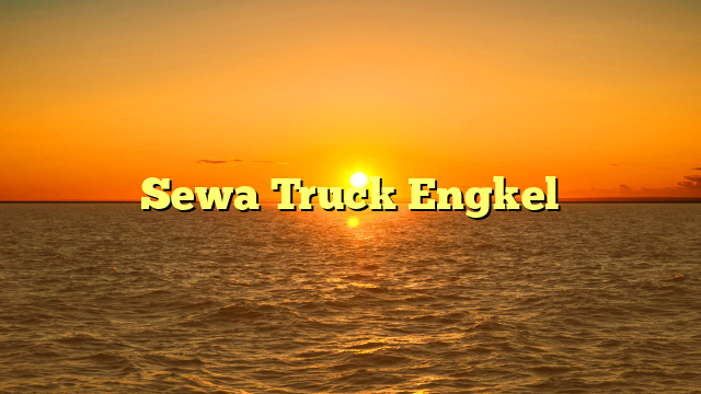 Sewa Truck Engkel